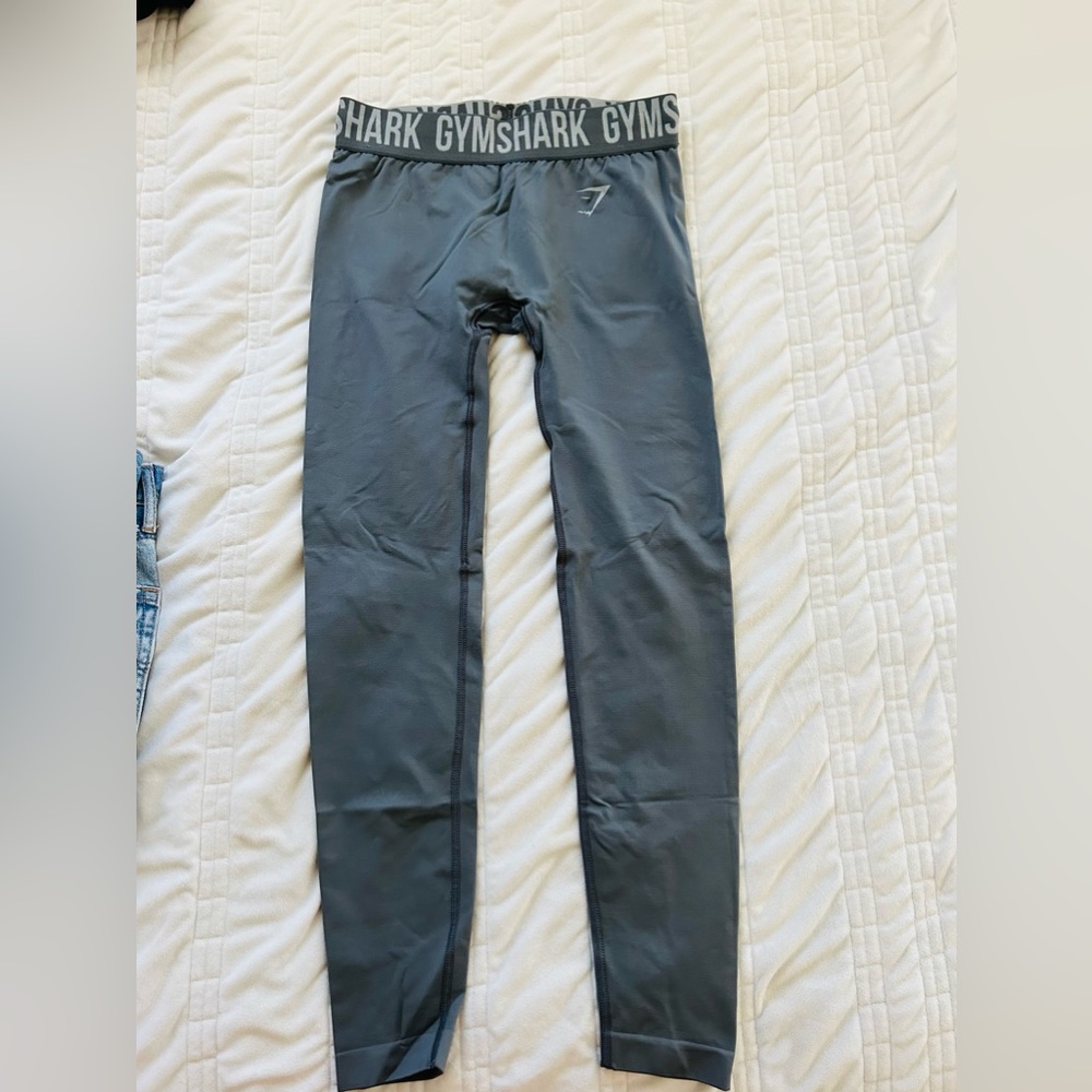 Grey Gymshark leggings, size M